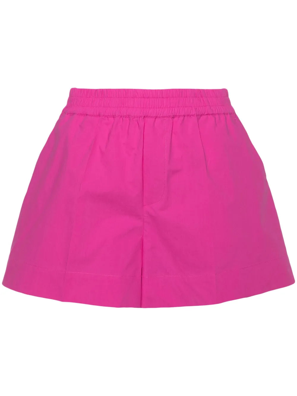 Elasticated-Waist Cotton Shorts