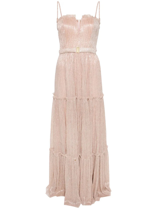 Strapless Tiered Maxi Dress