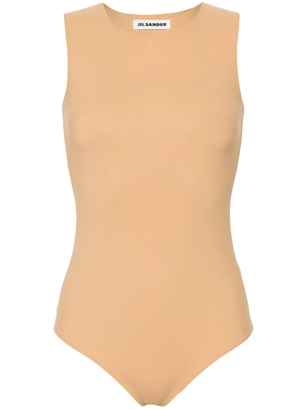 Round-Neck Sleeveless Bodysuit