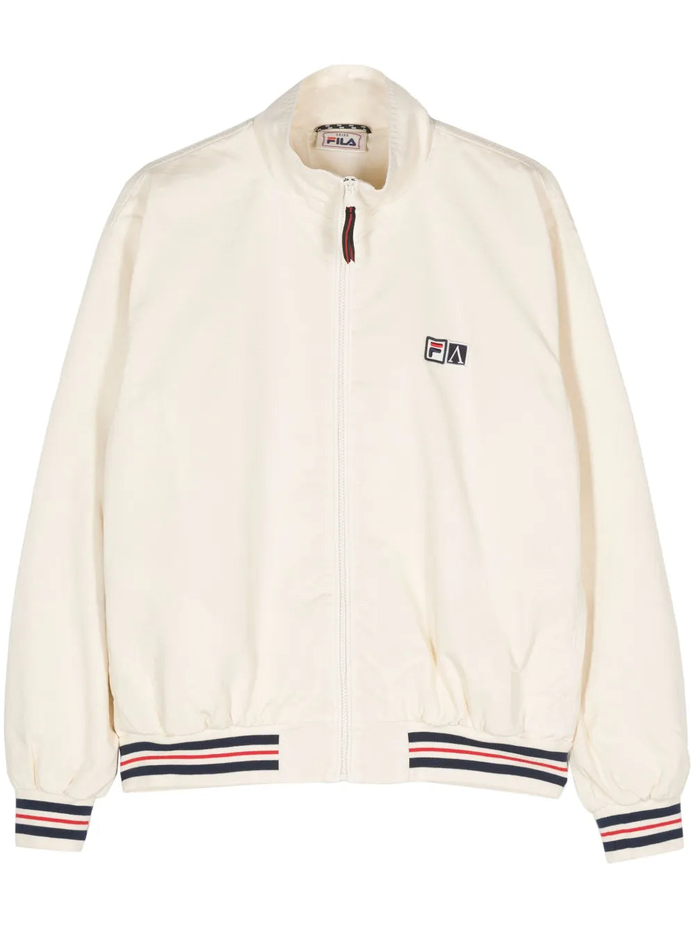 Logo-Appliqué Bomber Jacket