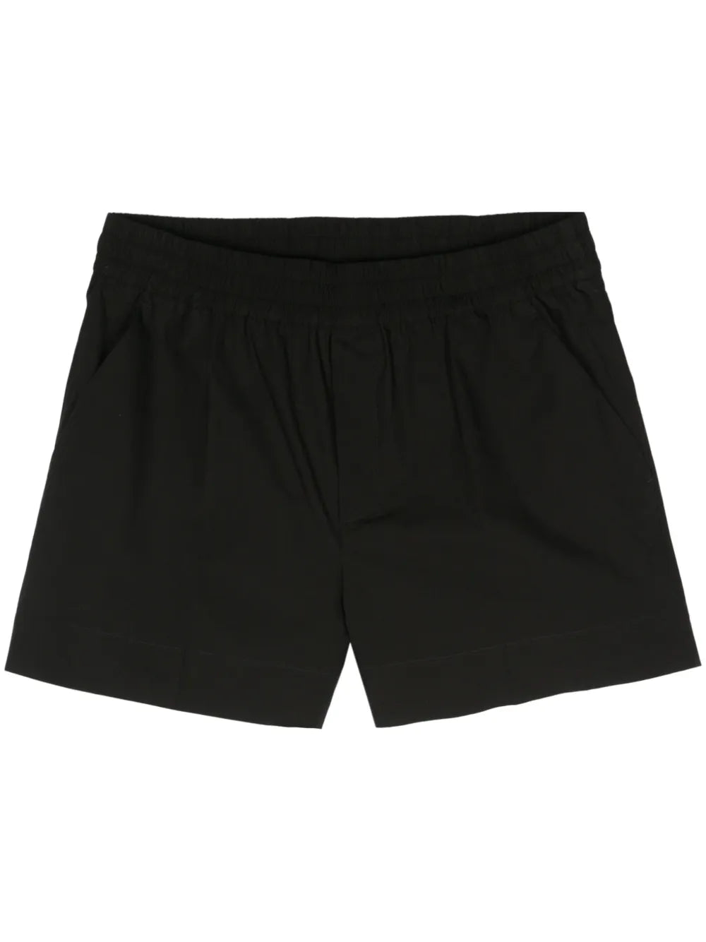 Pressed-Crease Poplin Shorts