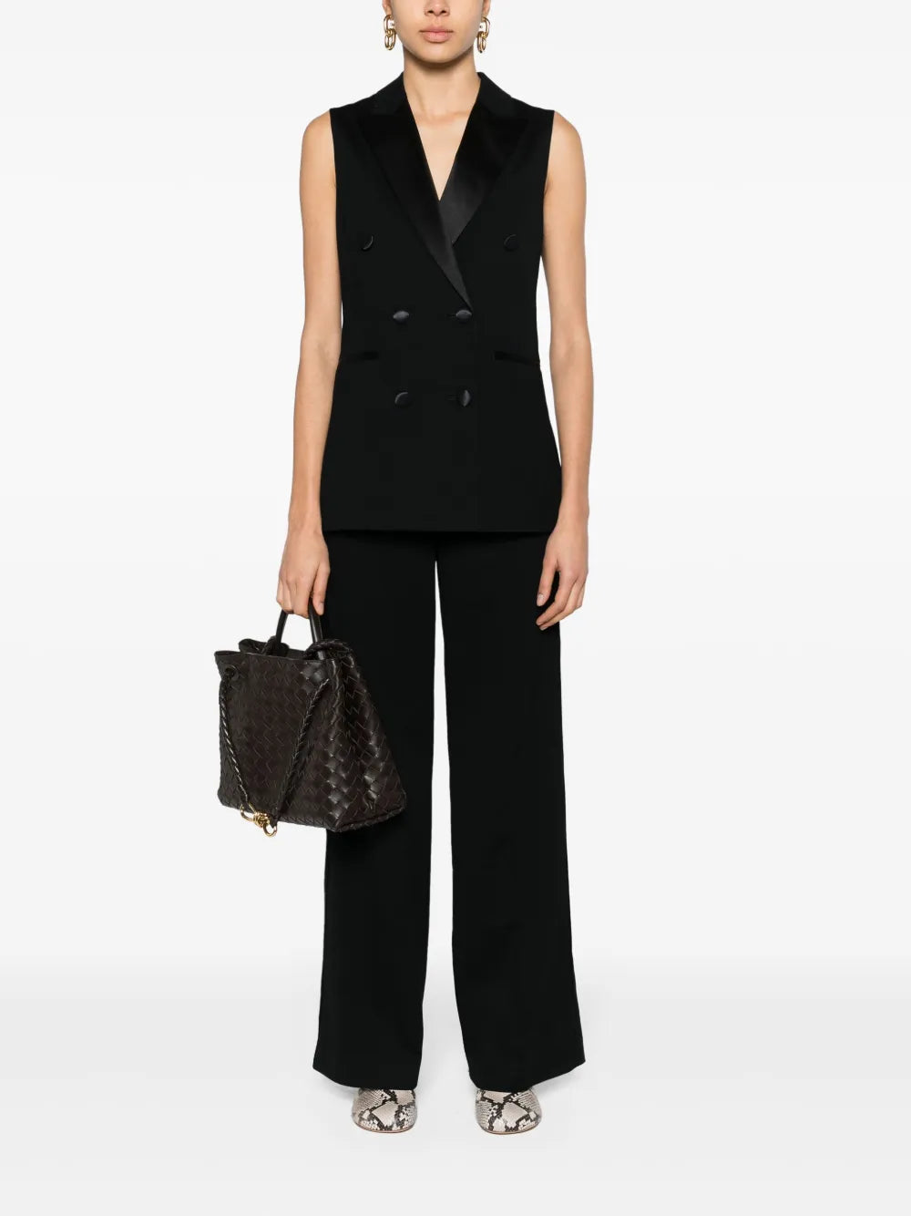 Straight-Leg Jersey Trousers