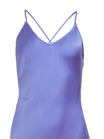 High-Slip Maxi Slip Dress