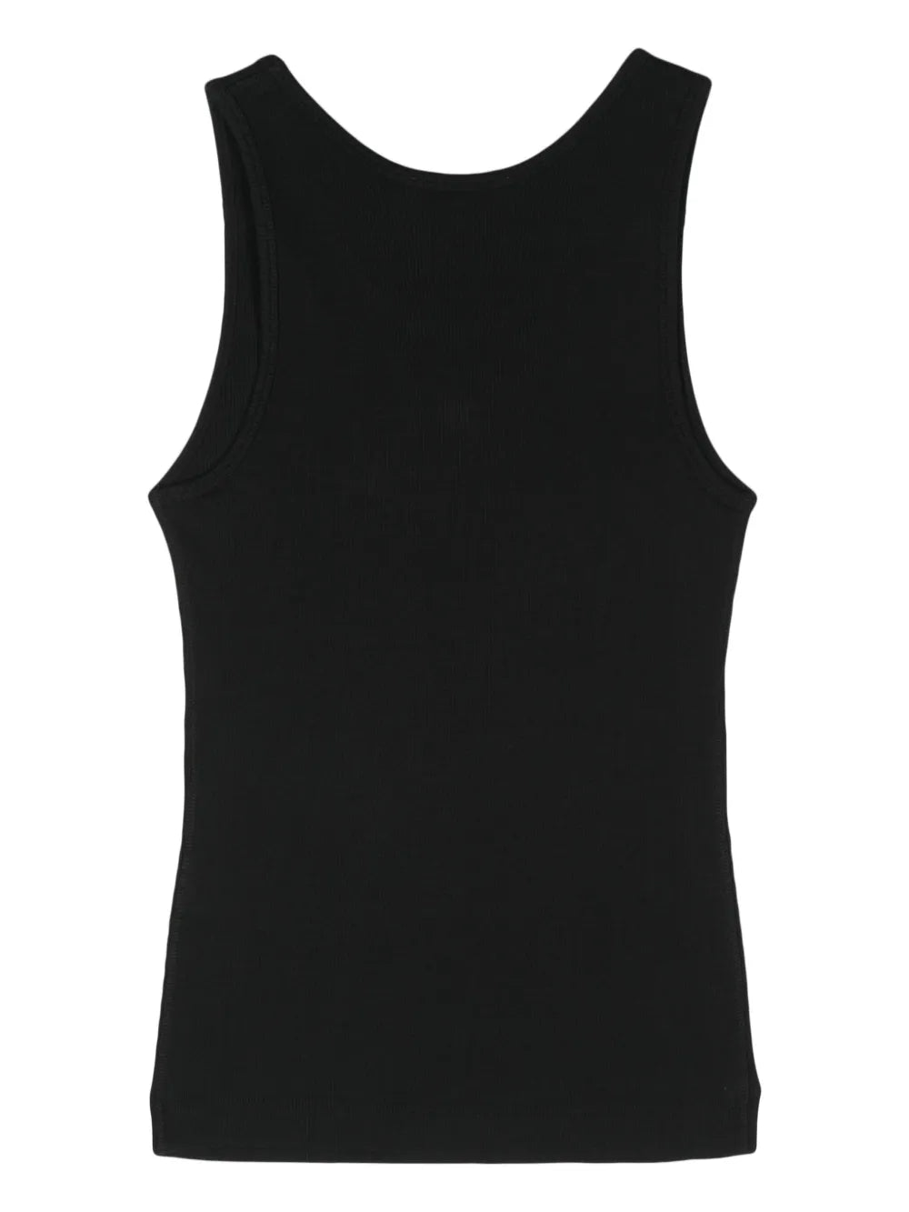 Fox-Motif Ribbed Tank Top