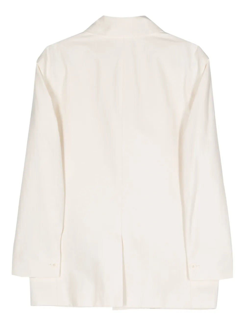 Button-Up Cotton-Blend Jacket