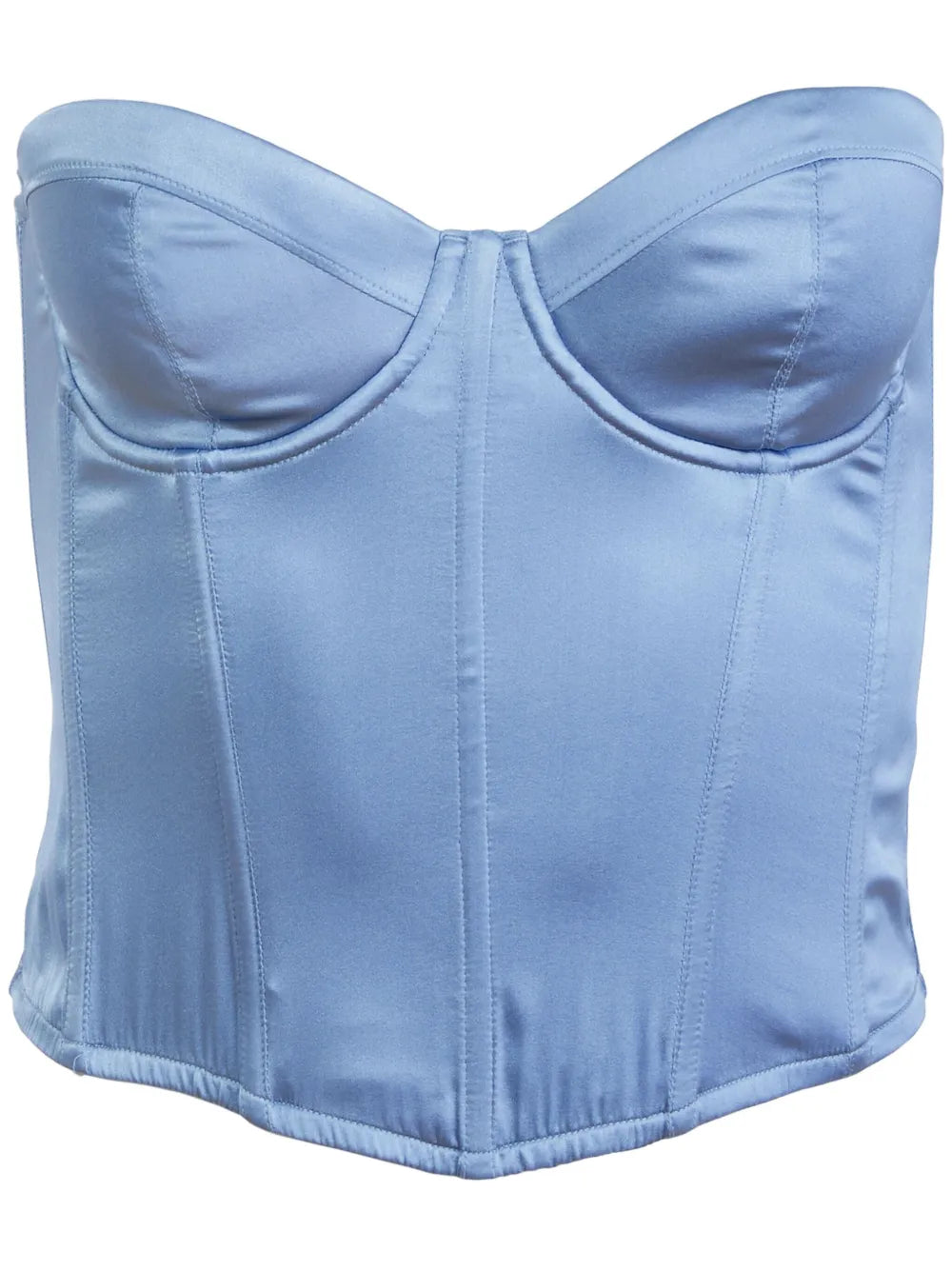 Hamptons Silk Bustier Top