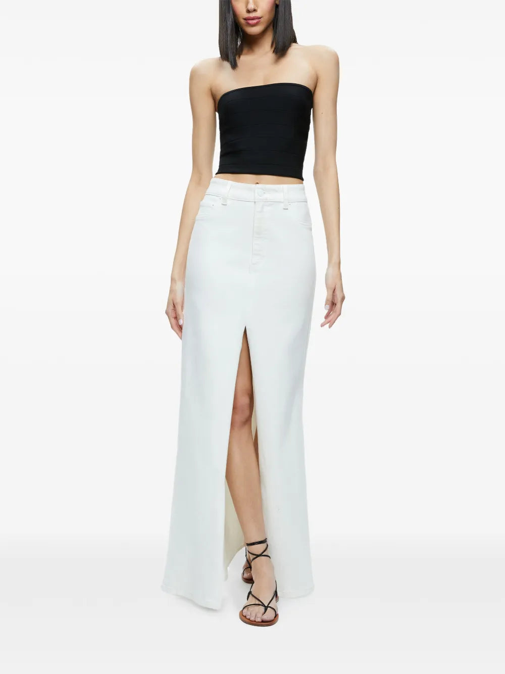 Rye A-Line Slit Skirt