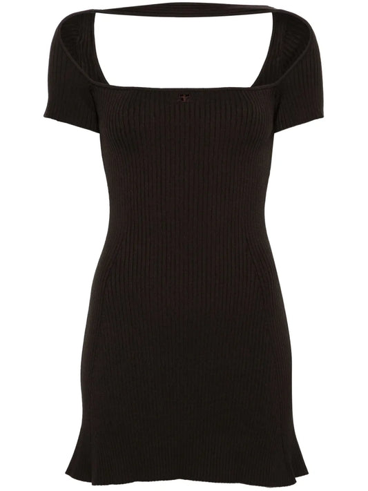 Hyperbole Ribbed Minidress
