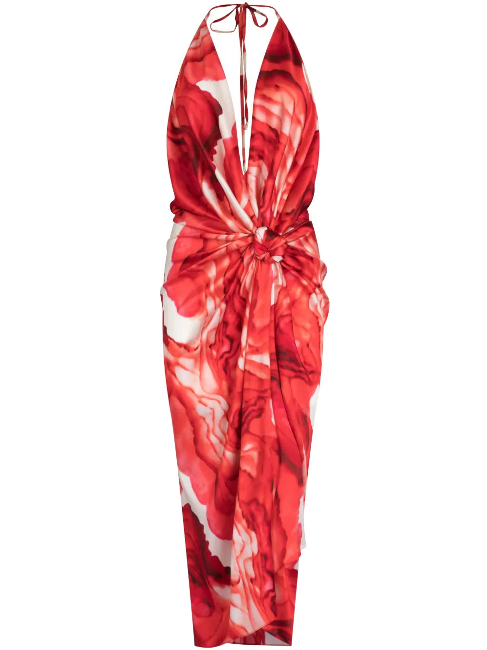 Guadalupe Twisted Midi Dress