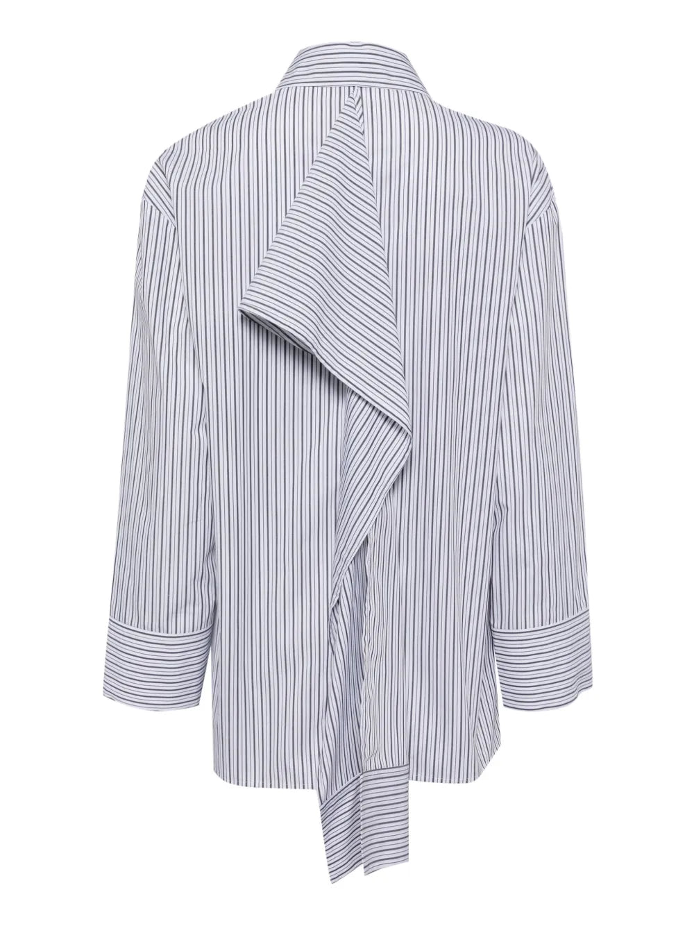 Stripe-Print Cotton Shirt