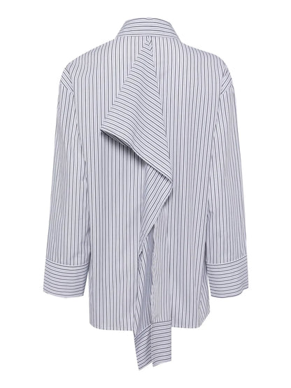 Stripe-Print Cotton Shirt