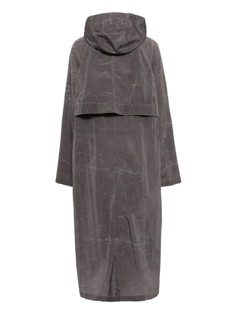 Recycled Nylon Hooded Parka Coat