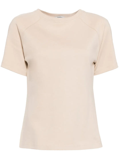 Twist-Detailing Cotton T-Shirt