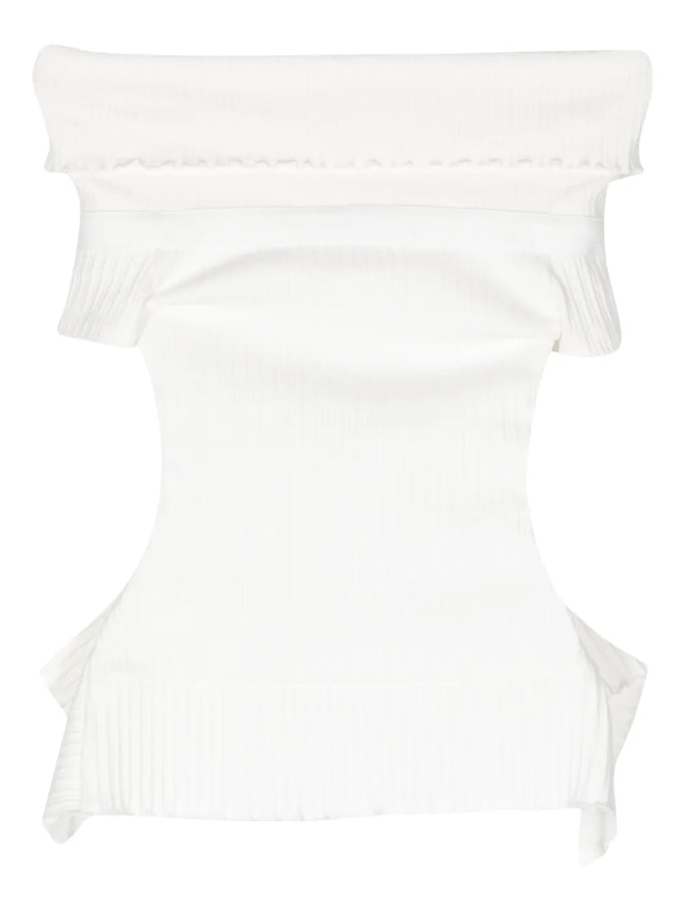 Off-Shoulder Cotton-Blend Top