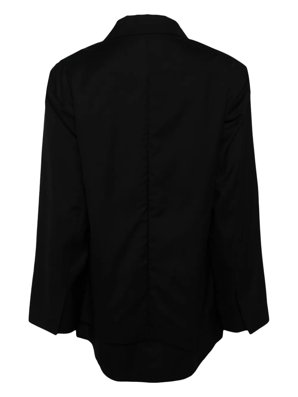 Layered Single-Breasted Blazer