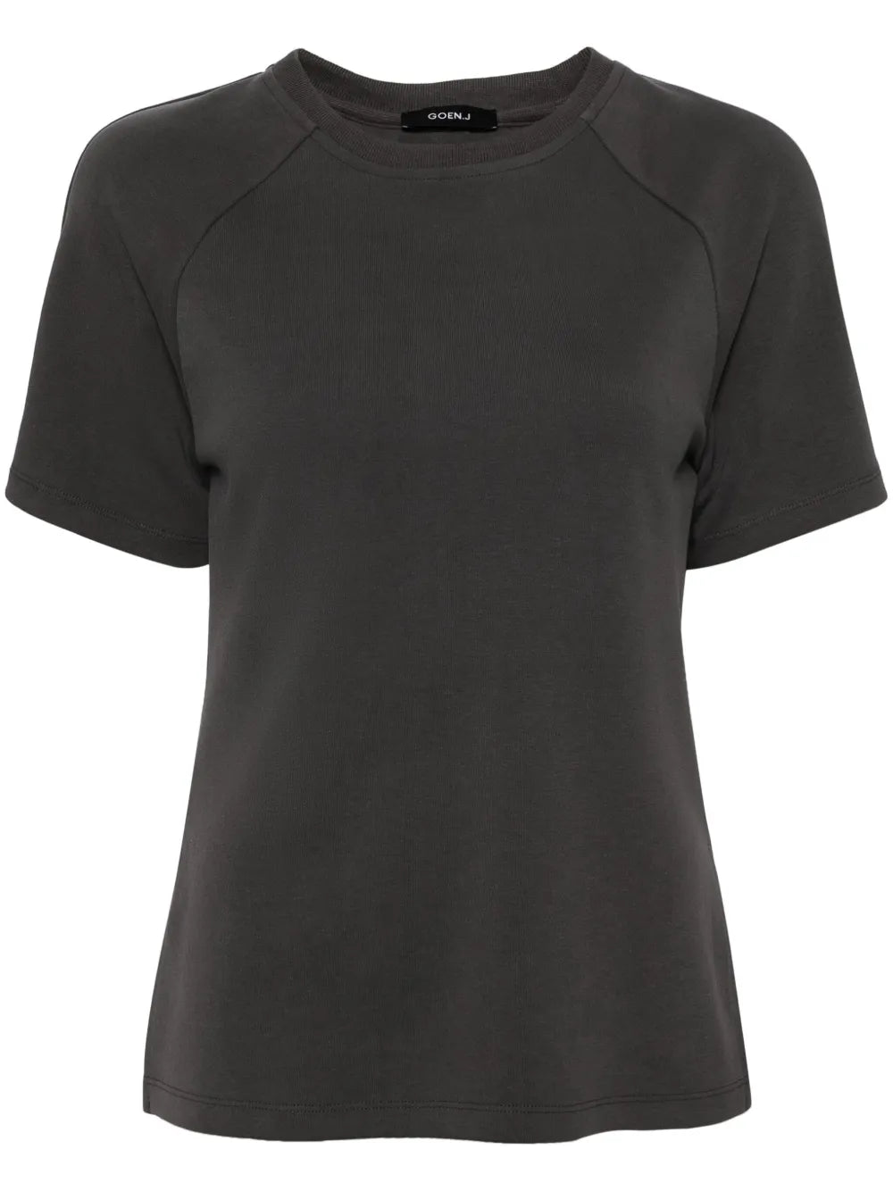 Twist-Detailing Cotton T-Shirt