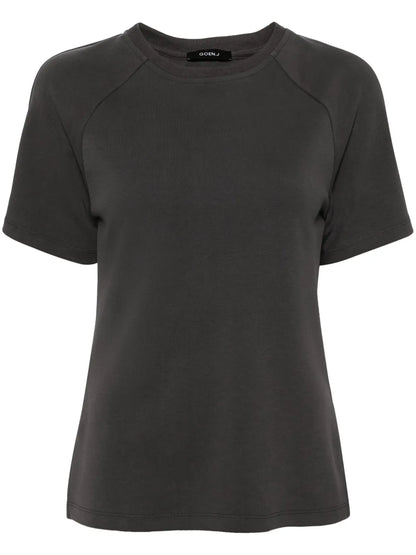 Twist-Detailing Cotton T-Shirt