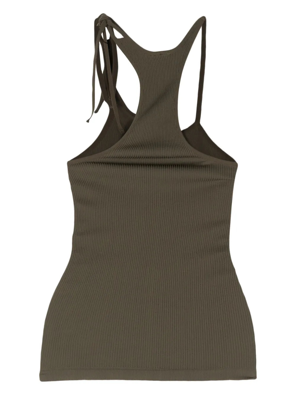 Asymmetric Ribbed Tank Top