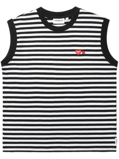 Striped Cotton Tank Top