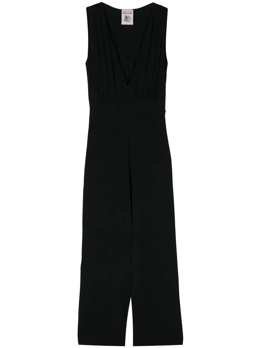V-Neck Cady Jumpsuit