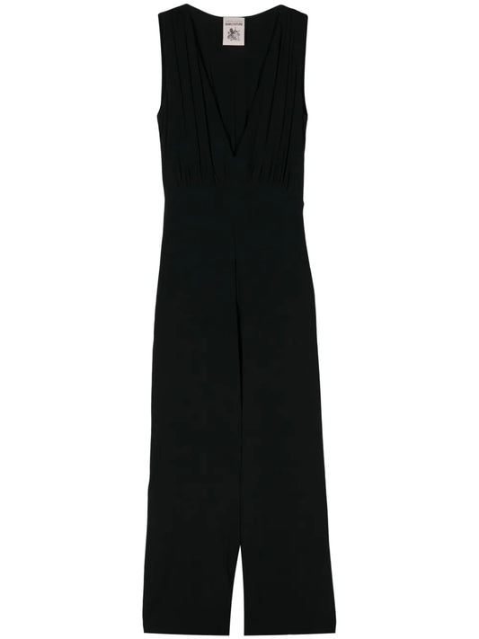 V-Neck Cady Jumpsuit