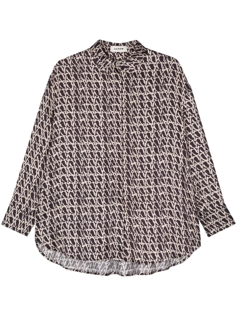 Flint Monogram-Print Shirt
