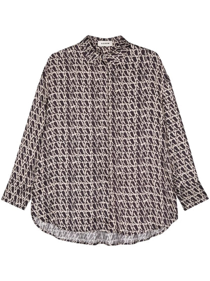 Flint Monogram-Print Shirt