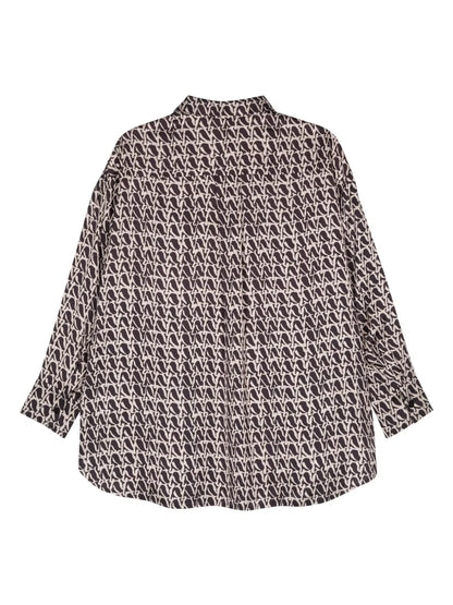 Flint Monogram-Print Shirt