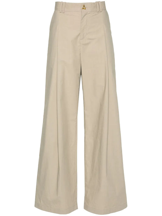Wellen Poplin Palazzo Pants