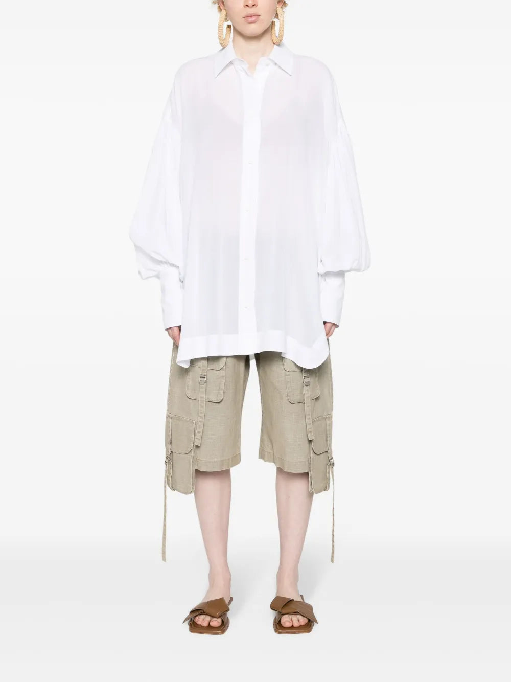 Long-Sleeve Cotton Shirt