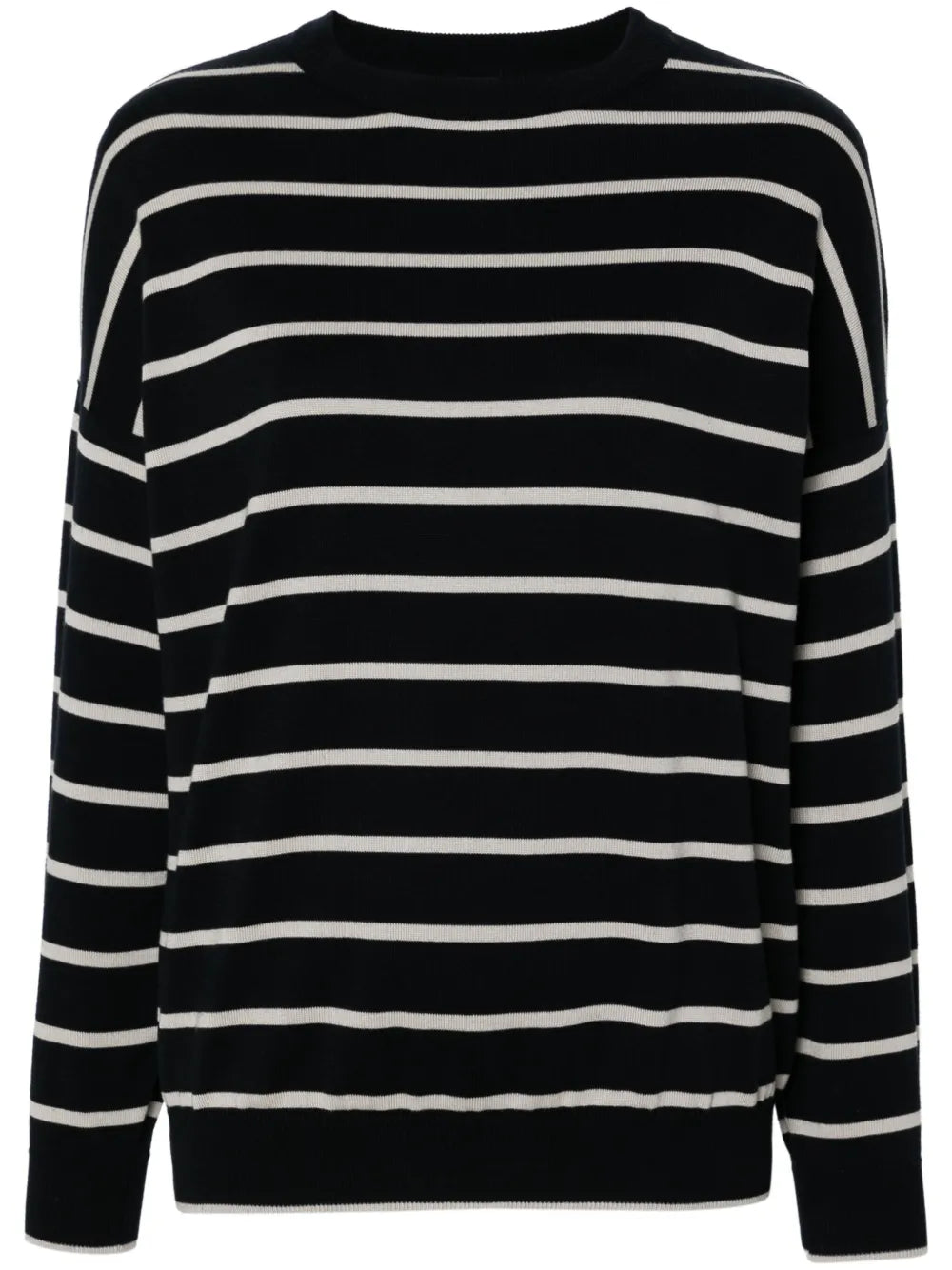 Striped Cotton Blend Jumper