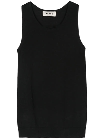 Sleeveless Knitted Top