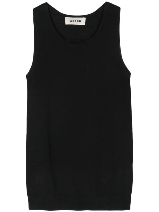 Sleeveless Knitted Top