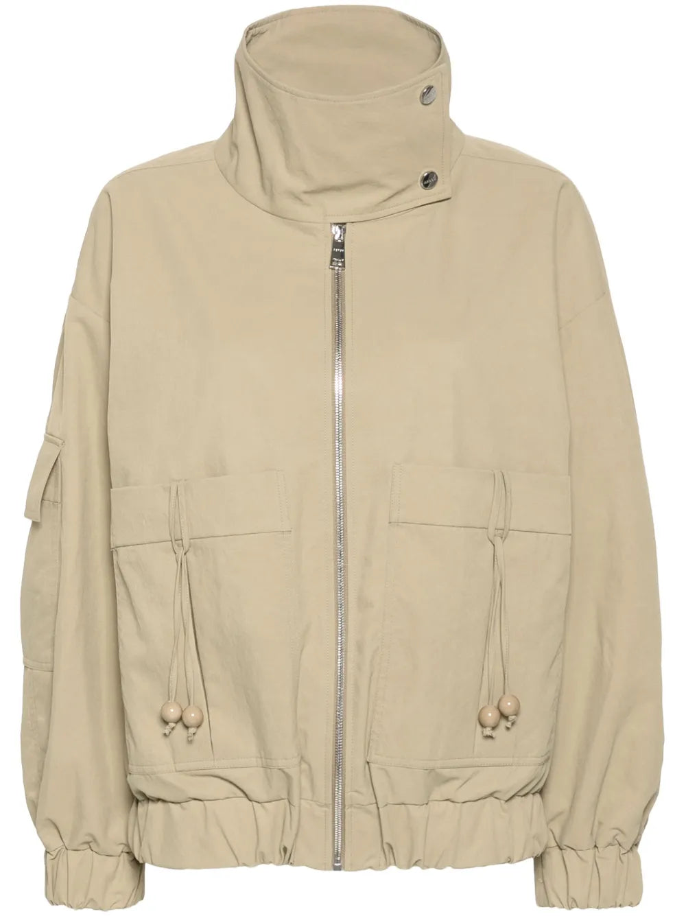 Quinto Funnel-Neck Bomber Jacket