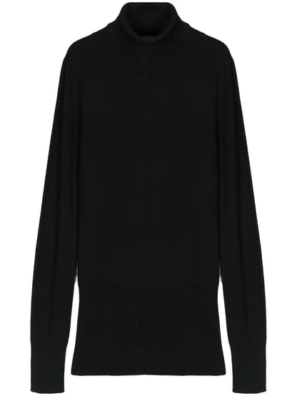Roll-Neck Merino Jumper