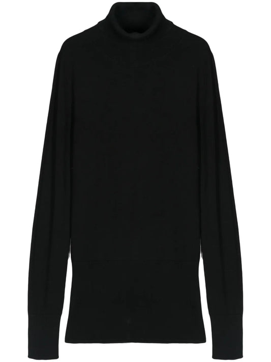 Roll-Neck Merino Jumper