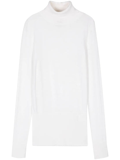 Roll-Neck Merino Jumper