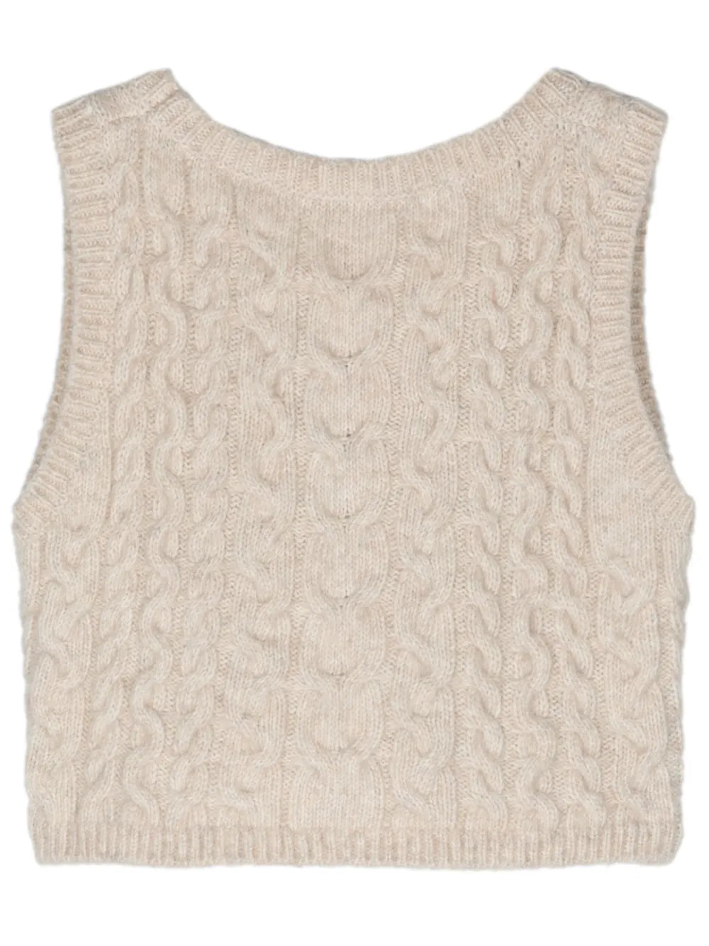 Chancery Cable-Knit Vest