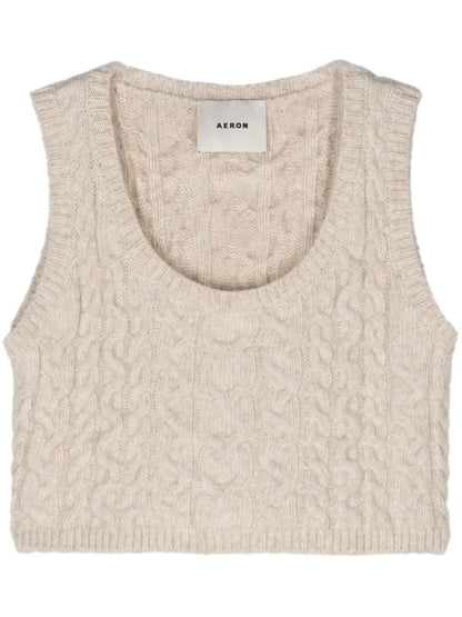 Chancery Cable-Knit Vest