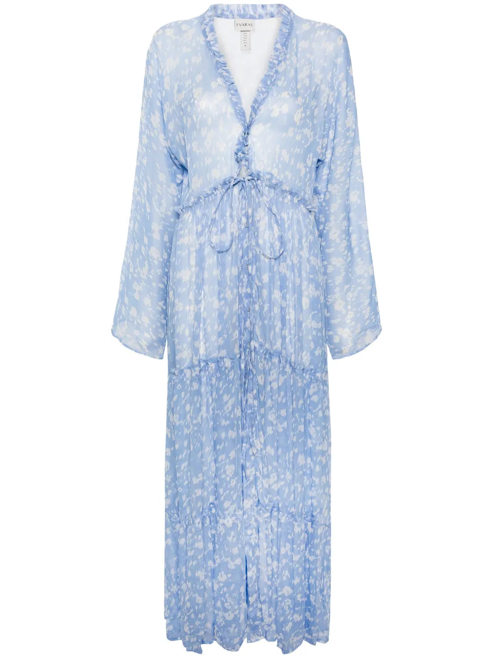 Talia Abstract-Print Maxi Dress