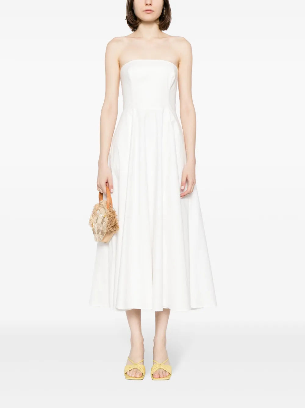 Astoria Strapless Midi Dress