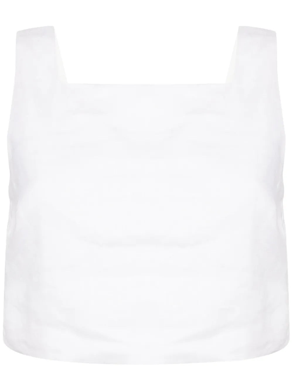 Saige Linen Crop Top