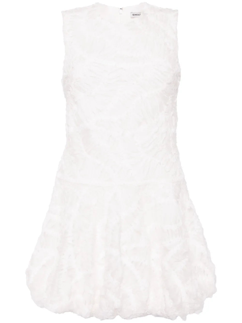Vallan Ruffle-Detail Minidress