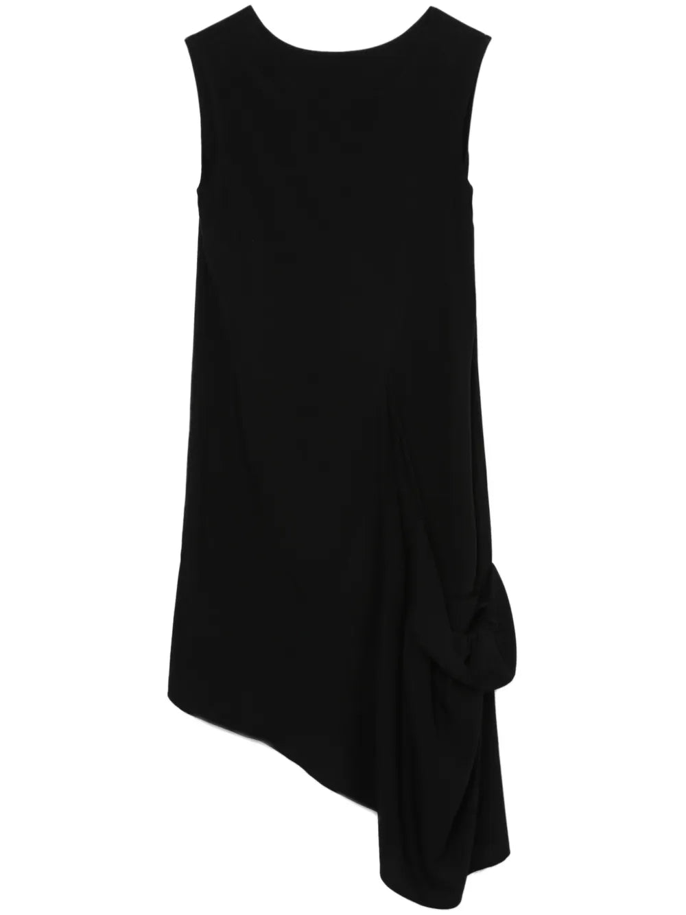 Draped Asymmetric Minidress