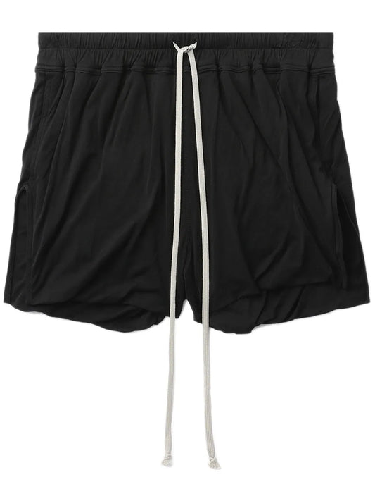 Side-Slits Cotton Shorts
