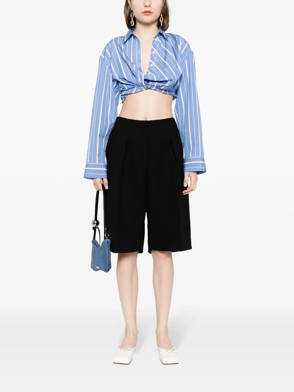 Ovalo Pleated Shorts