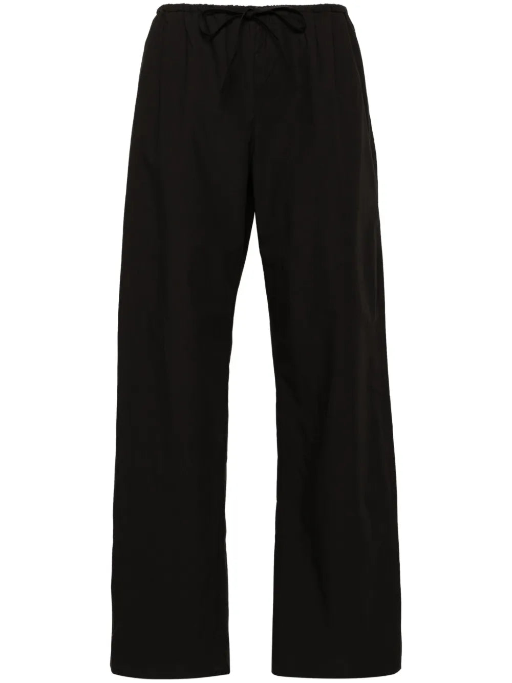 Drawstring-Waist Organic Cotton Trousers