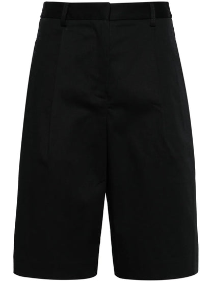 High-Waist Chino Shorts