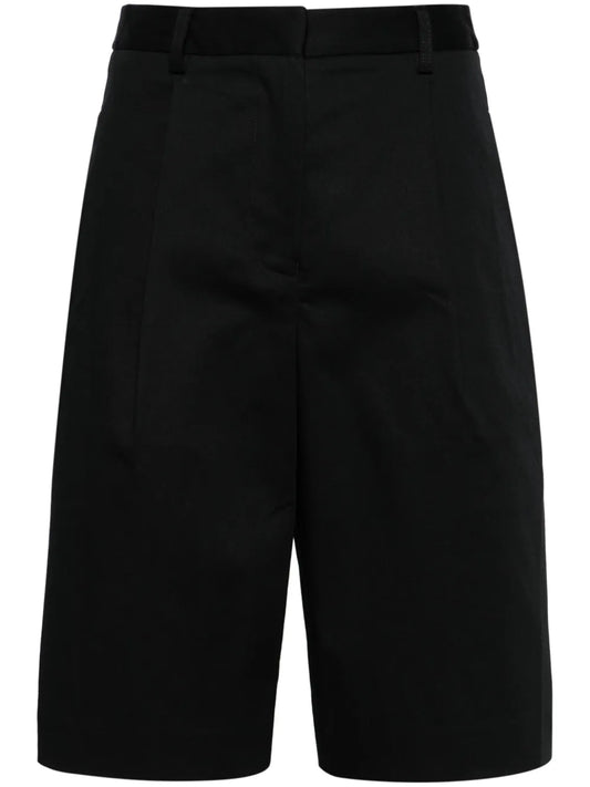 High-Waist Chino Shorts