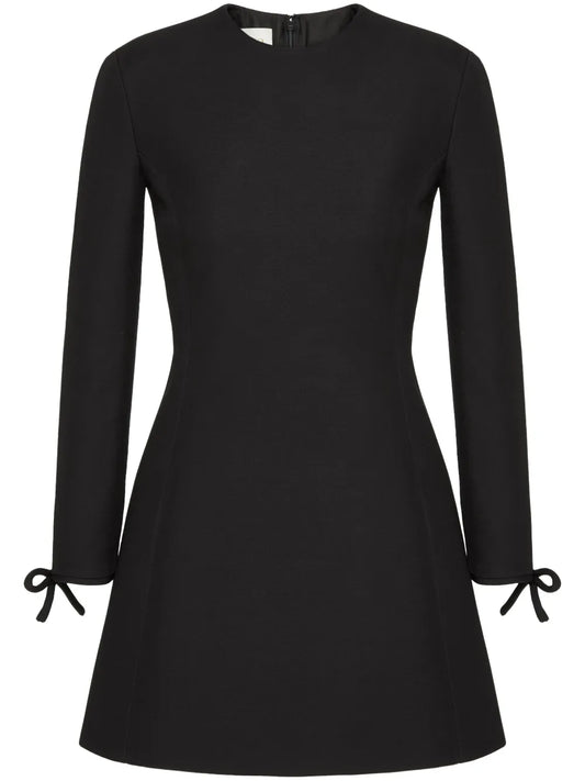 Bow-Detail Short Dress